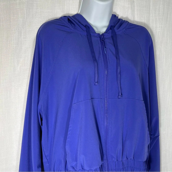 Z by Zella Periwinkle Blue Zip Up Lightweight Athletic Jacket - Picture 4 of 8